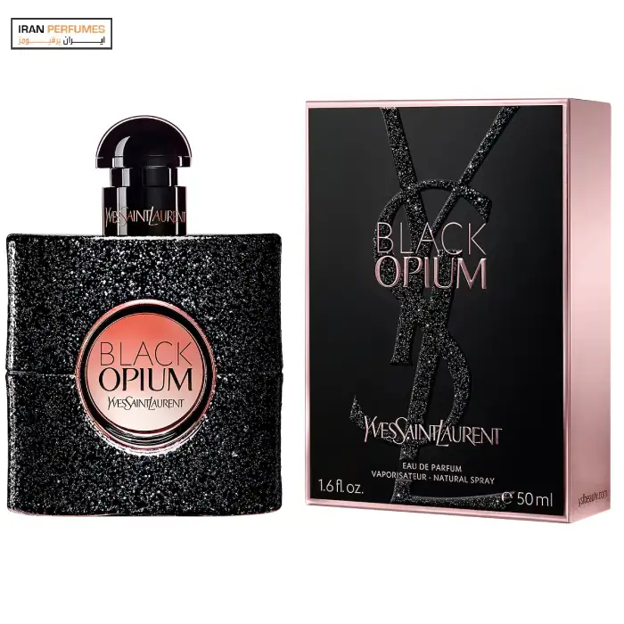 عطر زنانه ایو سن لورن بلک اوپیوم (black opium)