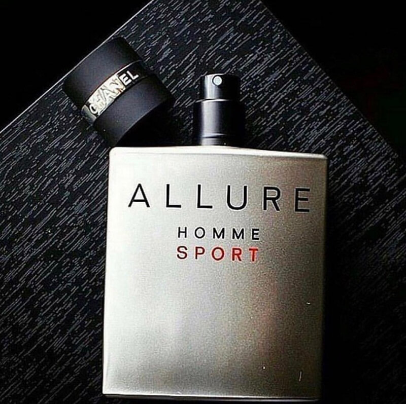 بسته‌بندی و پکیج ادکلن allure homme sport