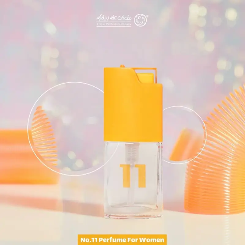 عطر جیبی زنانه بیک شماره ۱۱ حجم ۷.۵ میلی لیتر