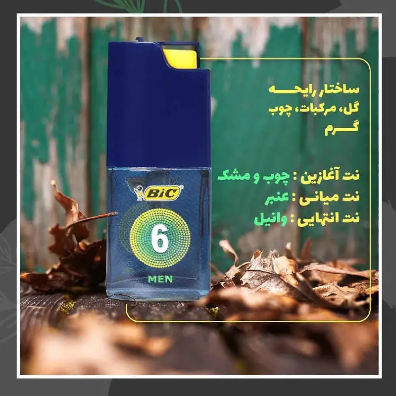 عطر جیبی مردانه بیک مدل Dot Collection No6