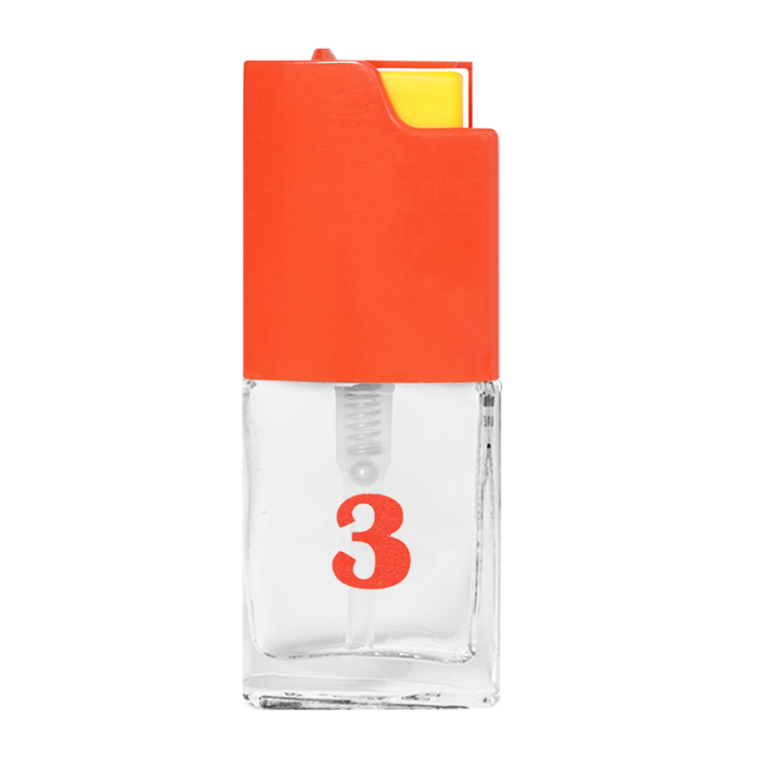 عطر جیبی زنانه بیک شماره ۳ حجم ۷.۵ میلی لیتر