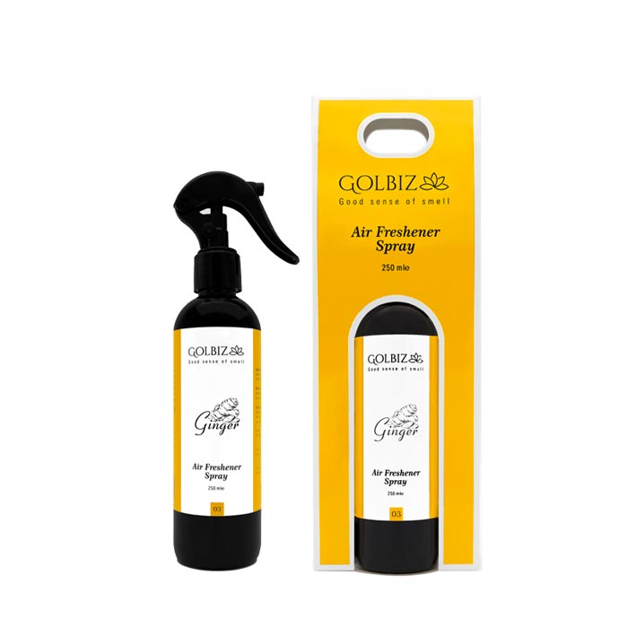 اسپری عطرافشان با رایحه زنجبیل گلبیز