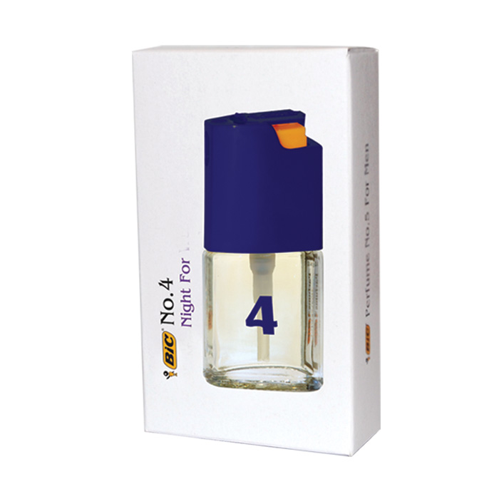 عطر جیبی مردانه بیک شماره ۴ حجم ۷.۵ میلی لیتر