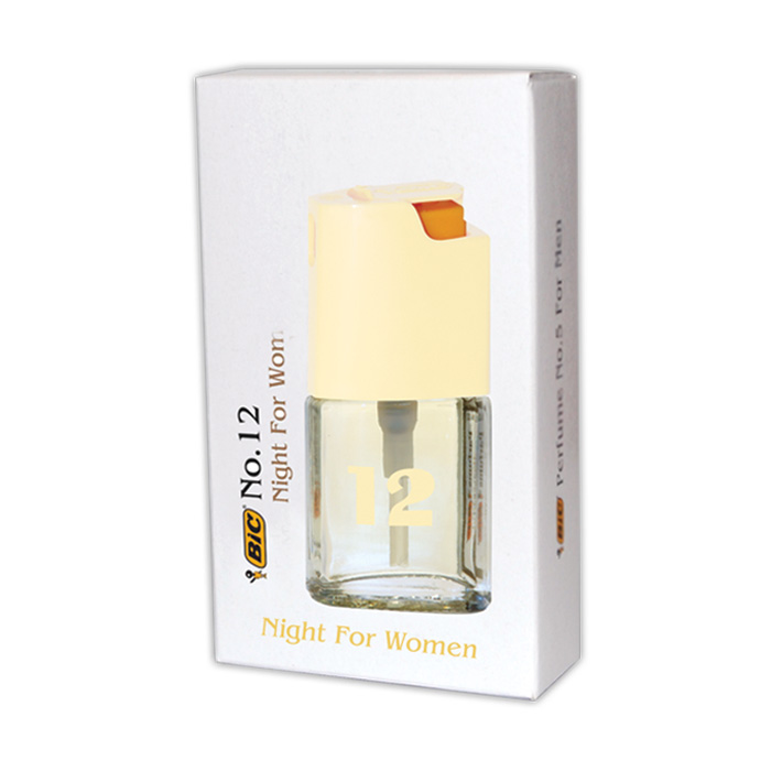 عطر جیبی زنانه بیک شماره ۱۲ حجم ۷.۵ میلی لیتر