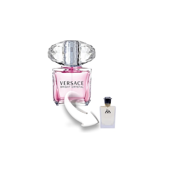 عطر زنانه ورساچه برایت کریستال صورتی مندلیف